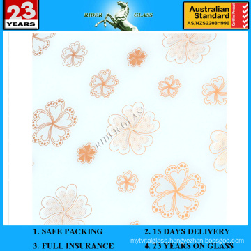 3-6mm Am-76 Decorative Acid Etched Frosted Art Architectural Mirror